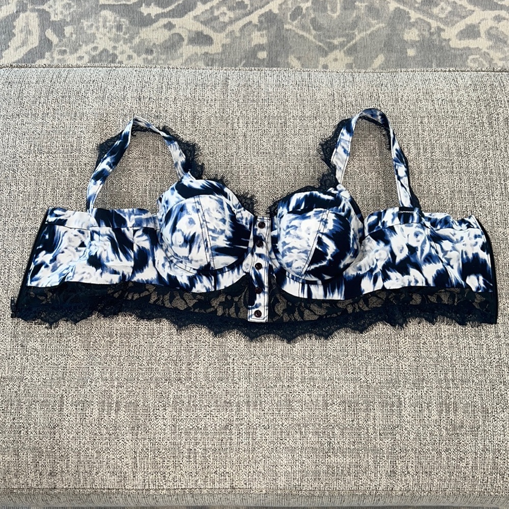 Guess corset crop top